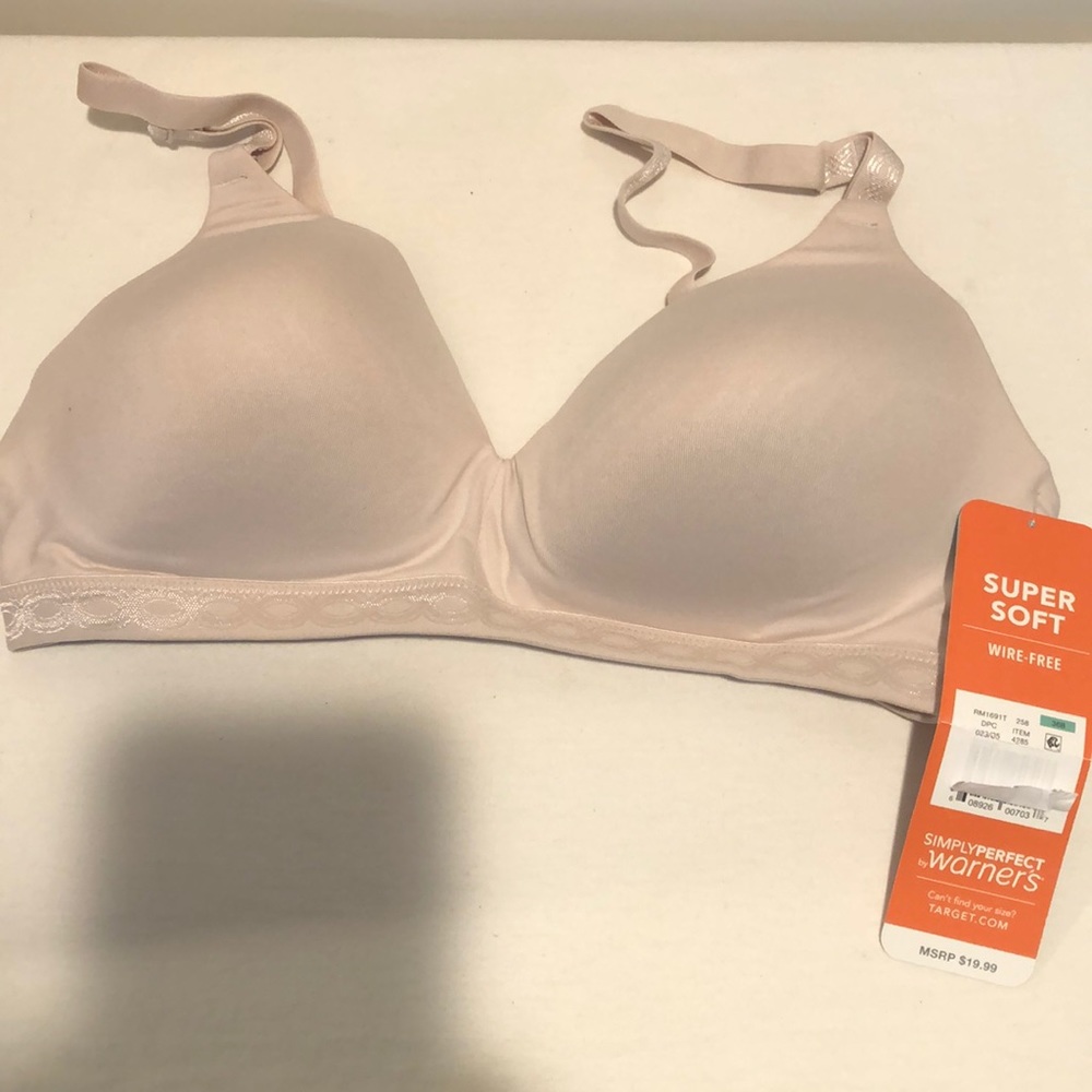 Warner’s Simplyperfect Wire-Free Bra Super Soft Beige 36B